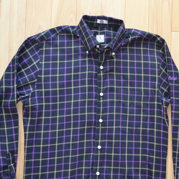 Peter Millar Titleist FJ Button Down Golf Shirt Size S - Picture 2 of 7